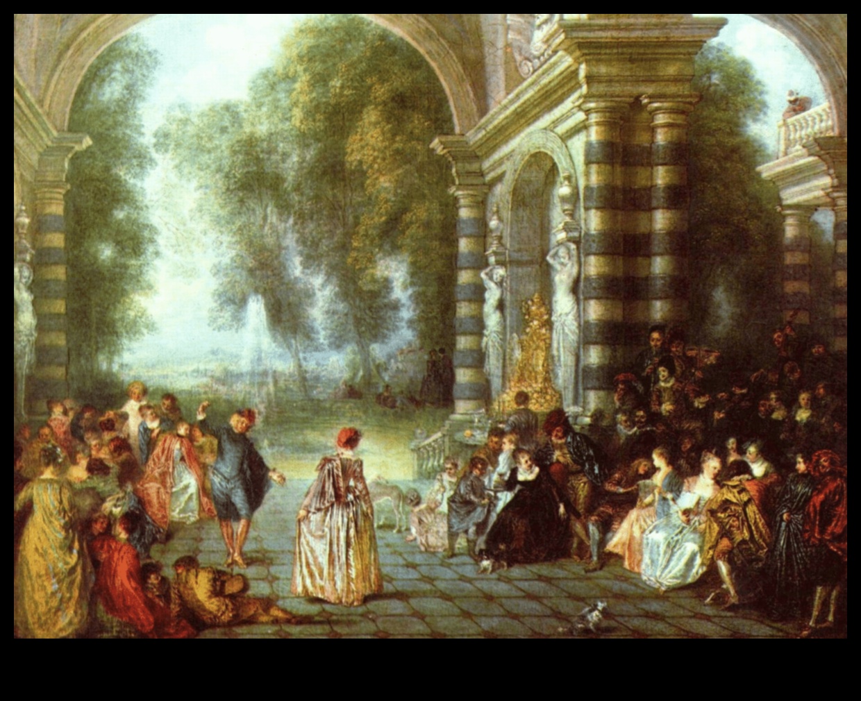 מרווחים מורכבים: היופי הנצחי של הפרטים האמנותיים של הרוקוקו