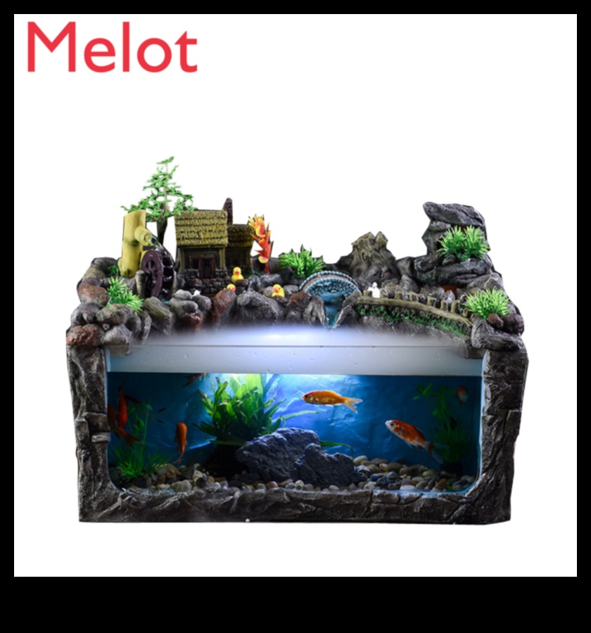 דיגי טנק דיקור עתידות עם דגי טנק דקור 4 מזל דגים: מספר עתידות עם דגי טנק דקור