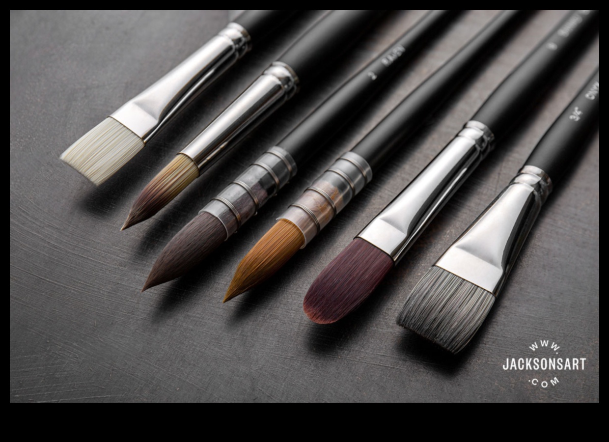 השפעת חומרי המברשת כיצד סיבים שונים משפיעים על משיכות המכחול שלך 3 השפעת חומר המברשת: חקר ההשפעה של סיבים שונים