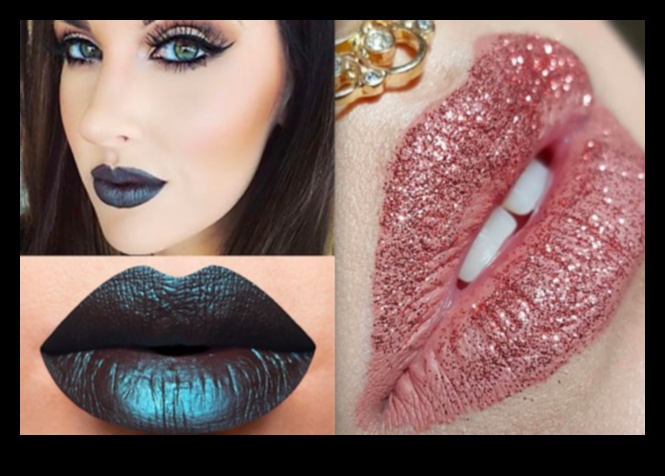 גליטר גלאם: הוספת נצנוץ לשפתיים שלך עם שפתונים מנצנצים