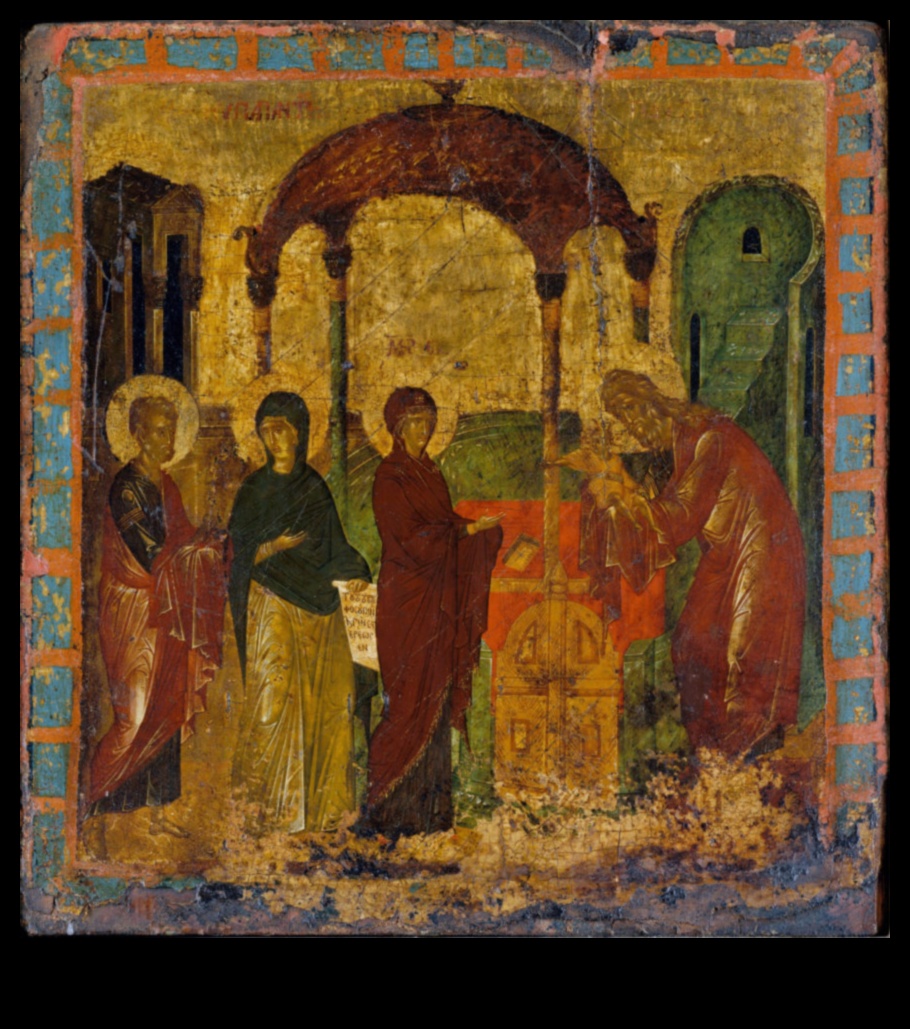 צלליות קדושות: מתארות דמויות קדושות באמנות ביזנטית